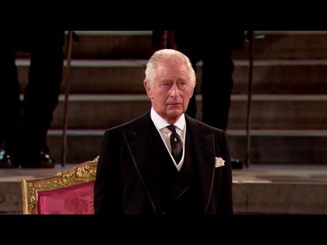 UK lawmakers sing 'God Save the King' to Charles III