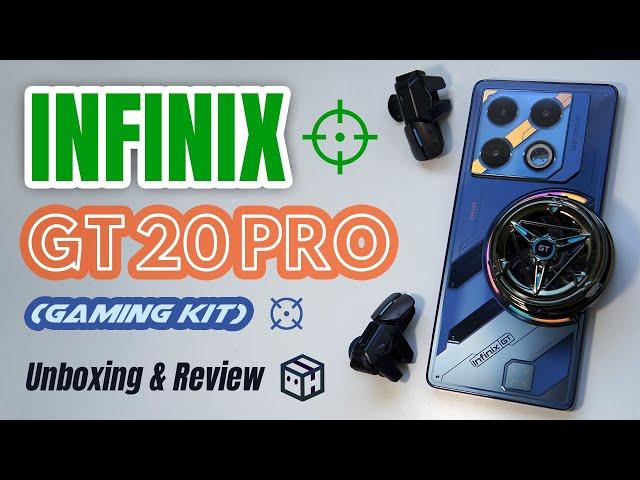 No hay excusas para uno gaming, Infinix GT 20 Pro: Unboxing & Review !