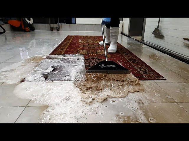 Don't throw away the OLD DIRTY CARPET! It may be useful to someone else  Relaxing Carpet Washing 