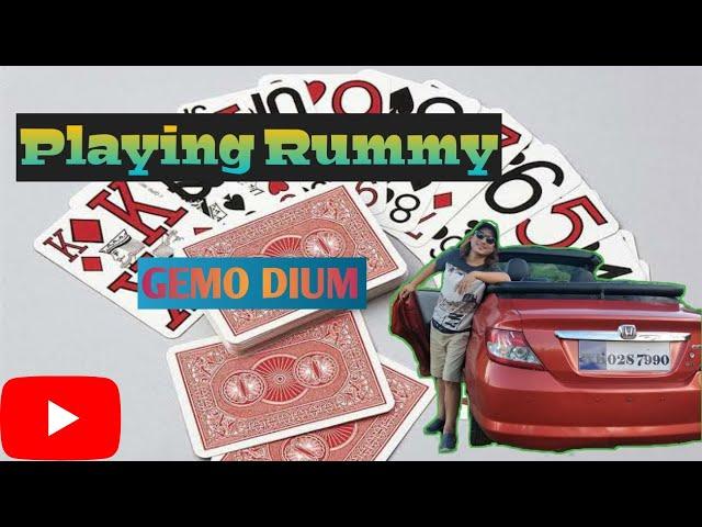 PLAYING RUMMY | GEMO DIUM (the legend) | GALO SONGS LYRICS | MOST POPULAR SONG OF A.P. |