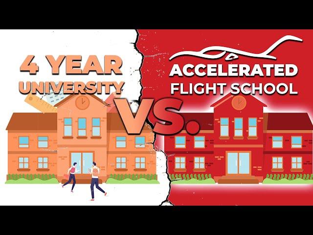 4 year University Vs. Accelerated Flight School