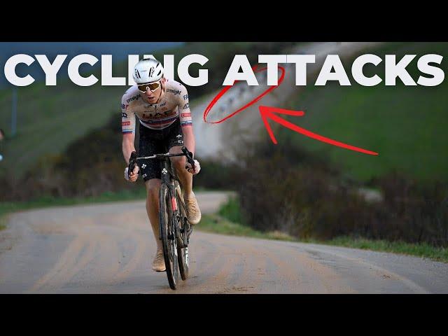 Masterclass Solo Attacks in Cycling | Tadej Pogačar & Jonas Vingegaard & Mathieu van der Poel