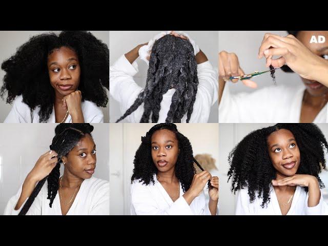 MY FULL WASH DAY ROUTINE FOR GREAT HAIR EACH TIME! (Cleanse, deep condition, trim and style)