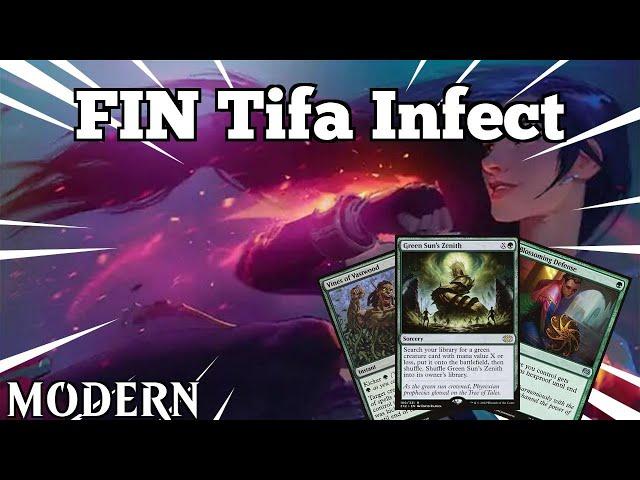 Tifa is a Very Promising GLASS CANNON | FIN Tifa Infect | Modern | MTGO