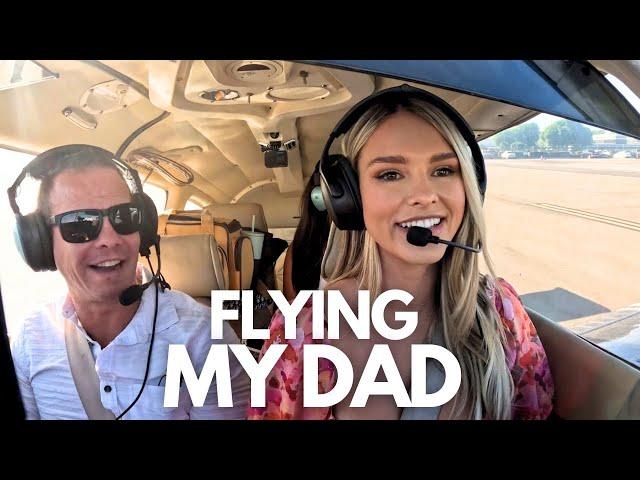 Flying my parents for the first time in my 50 year old plane! 