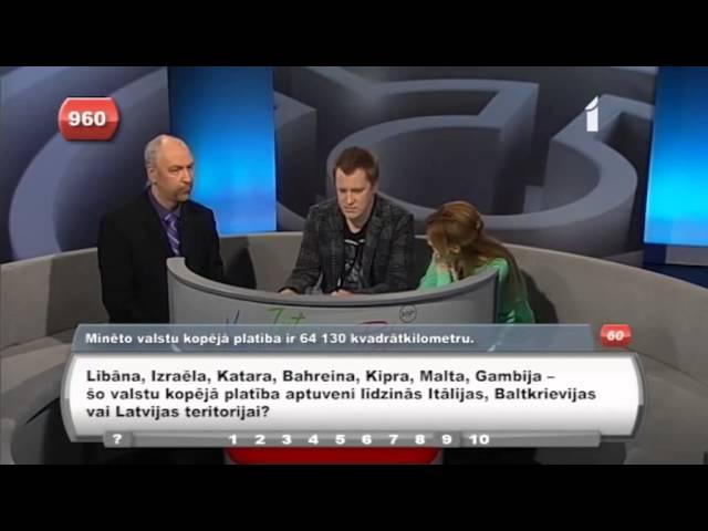 LTV1 "Veiksme Intuīcija Prāts". Ieraksts 2014-03-24