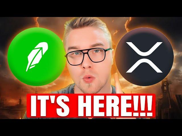 XRP - ROBINHOOD LISTING IS OFFICIALLY HERE! BUT THIS IS EVEN MORE HUGE!!!