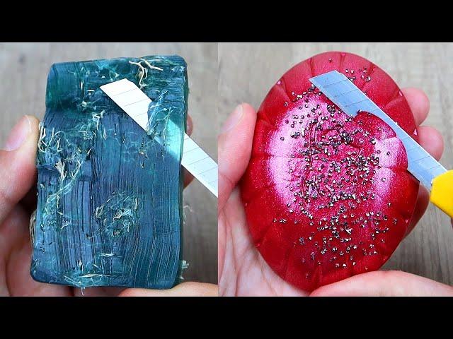 Relaxing Soap Cutting ASMR. Satisfying Soap and lipstick cutting. Corte de jabón - 923