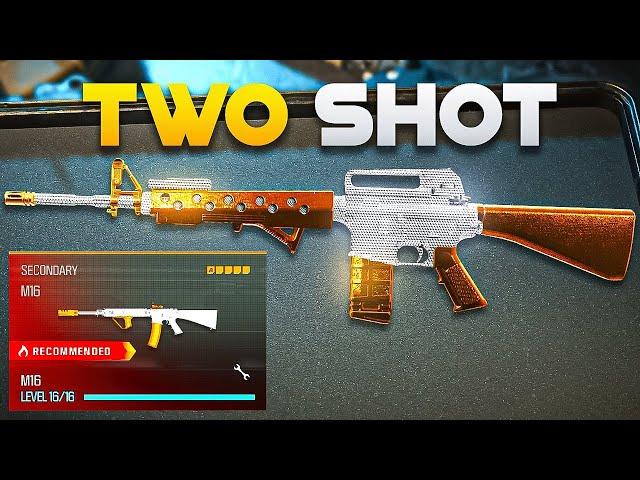 *NEW* FULL AUTO M16 is BROKEN in Warzone! (META)