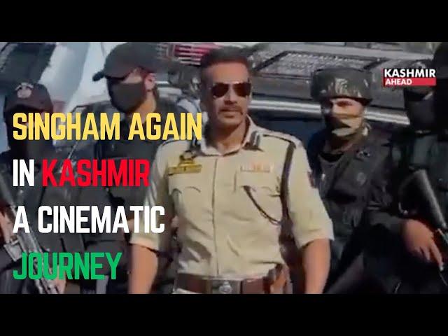 Singham Again in Kashmir: A Cinematic Journey