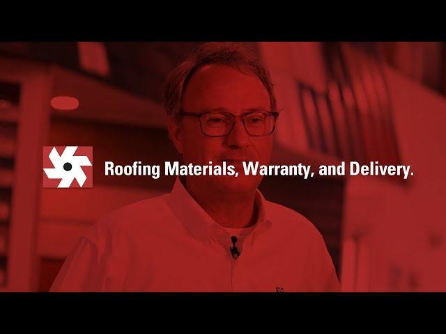 Roofing Materials, Warranty, and Delivery. | The Expert’s Corner, Ep. 19