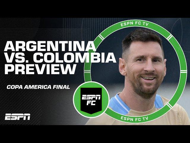 Copa America Final Preview: What will it take for Colombia to defeat Argentina? | ESPN FC