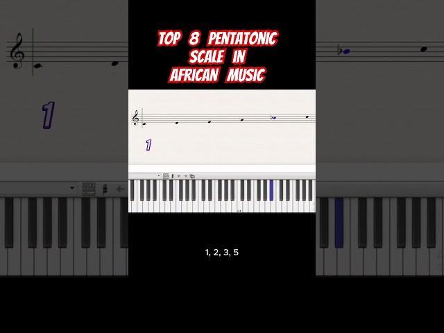 Top 8 Pentatonic Scales in African Music #pentatonicscale