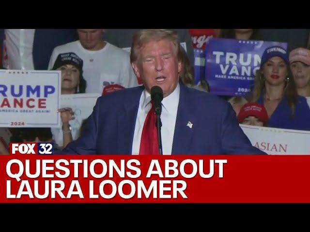 Trump releases statement about Laura Loomer