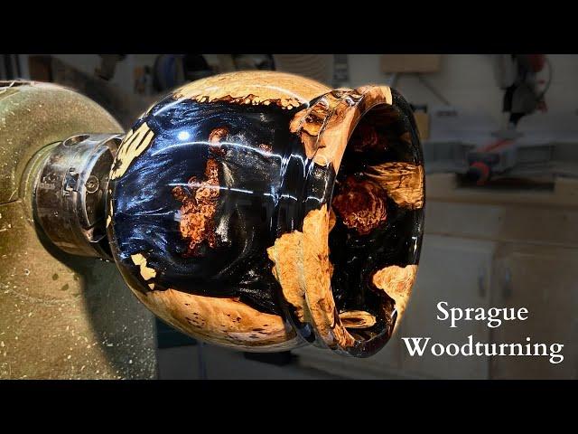 Woodturning - From Scrap Wood to Black Magic!