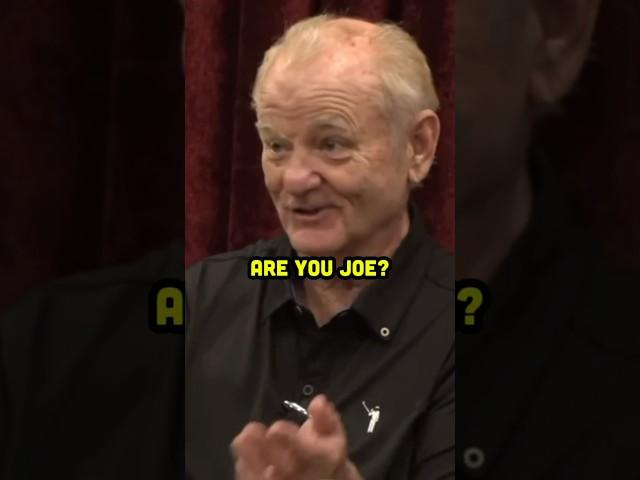 Bill Murray learns who Joe Rogan is ON his podcast 