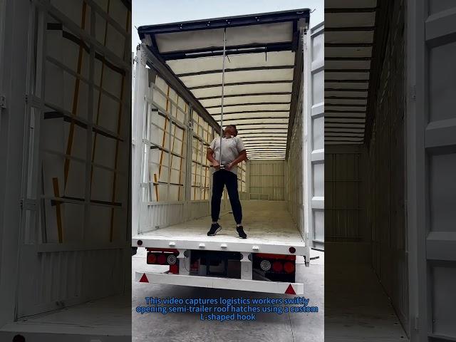 Truck Roof Hatch Hack: 8-Second Access Tool!