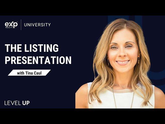 The Listing Presentation with Tina Caul (Part 3 of 3)