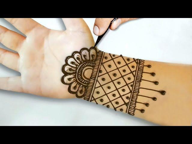 New Easy mehndi design for front hand | Simple Mehndi Design | Mehandi ka Design | Mehndi Designs