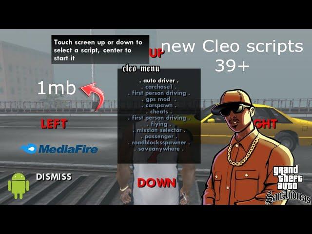 [1mb]How to download Cleo scripts for GTA San Andreas android and iOS | Cleo scripts for GTA SA 2024