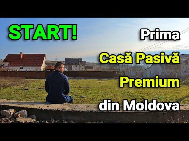 #1 Start Prima Casa Pasiva Premium din Moldova #casapasiva #passivehouse