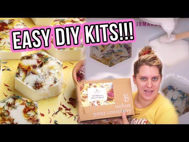 Testing DIY Body Butter and Botanical Soap Kits | Royalty Soaps