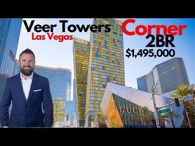 Direct Strip View Veer Towers 2BR Las Vegas Real Estate for Sale