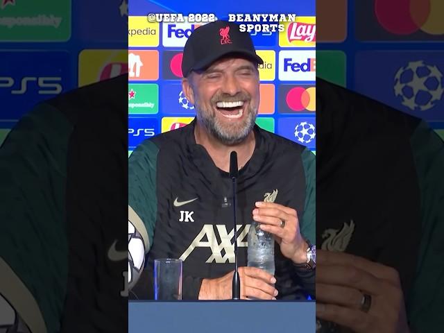 Reporter "Hi Mr Klopp!" Klopp 'Now in FRENCH please!' | Hilarious moment reporter speaks German