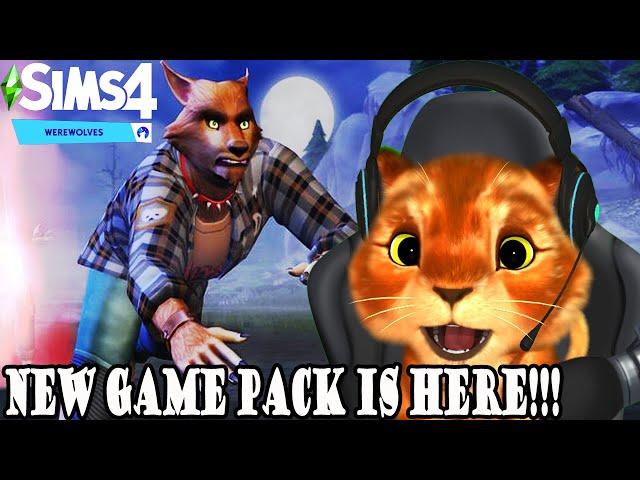 The Sims 4 New Game Pack: Werewolves - So Excited!!!