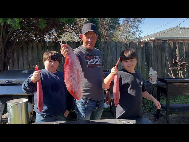 Quick & Easy Red Snapper Fish Recipe on the Smoker | Let’s Go