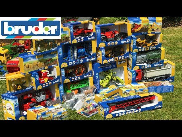 BRUDER vehicles mega unboxing!