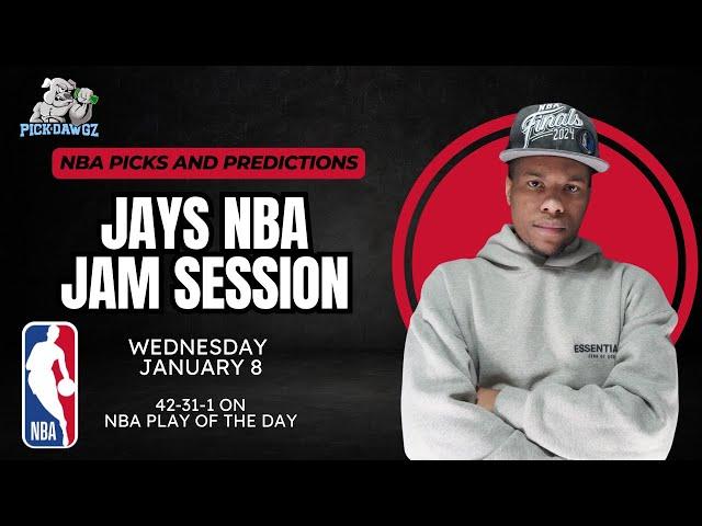 NBA Picks & Predictions Wednesday 1/8/25 | Jay's NBA Jam Session