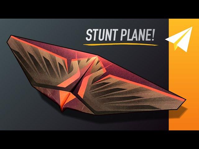 BEST Paper Airplane Flies FOREVER! — How to Make an Amazing Glider Design — Raven