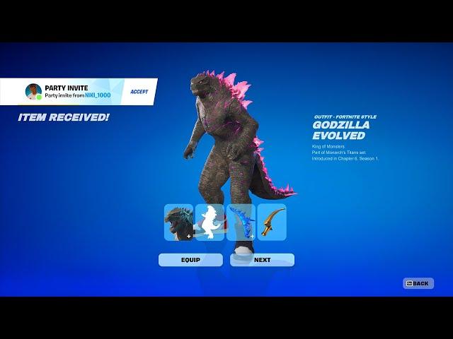 Fortnite Godzilla skin Early!!