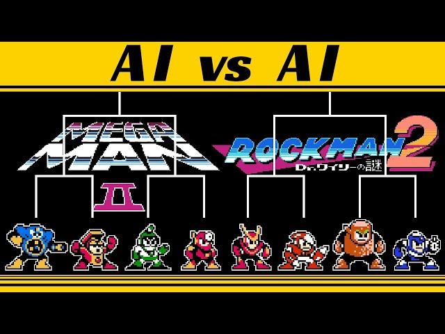 Mega man 2 - Robot Masters Tournament | Mega Man CPU Battle