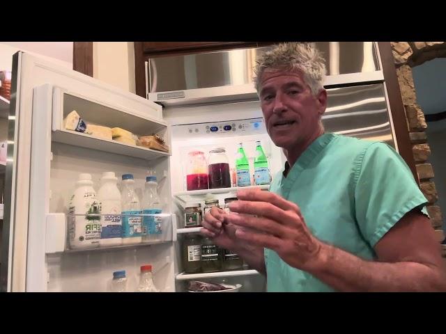 Healthiest Refrigerator in the World: Inside Dr. Sean’s FRIDGE! #vegan #WFPB #health #healthy #meat