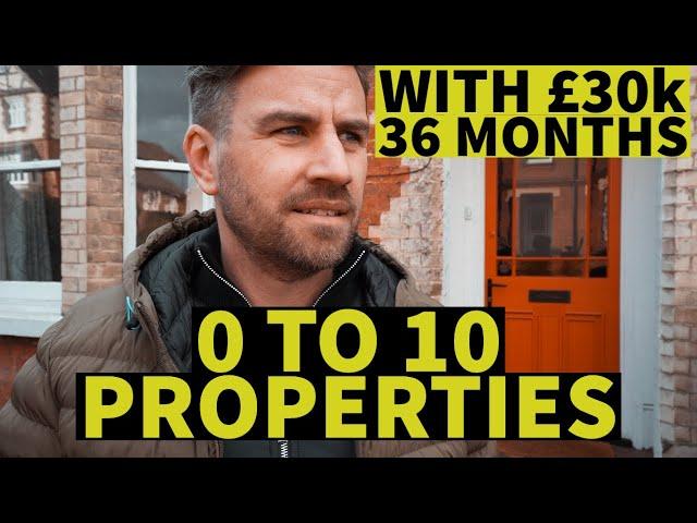 Build A BTL Property Portfolio From 0 to 10 In 3 Years With £30k