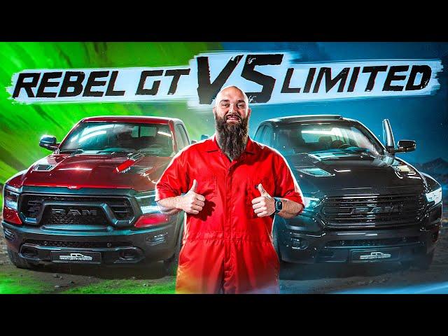 REBEL GT|TRX MINI|  vs  LIMITED NIGHT EDITION |RAM 1500| #ram #автообзор #максборода #trx