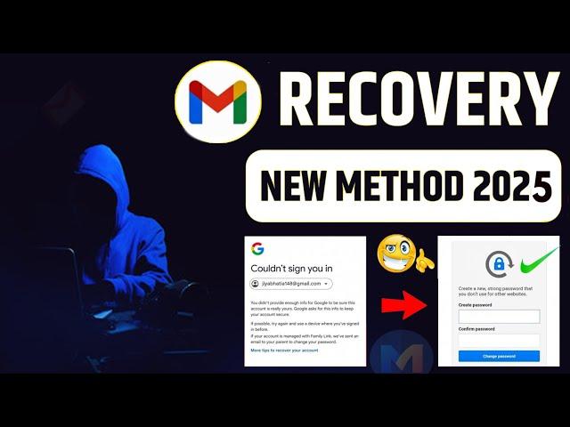 How To Recover Gmail Account Without Phone Number And Recovery Email - (2025 EASIEST Method)