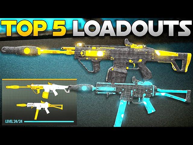 WARZONE TOP 5 META LOADOUTS AFTER UPDATE! (Warzone Best Class Setups)