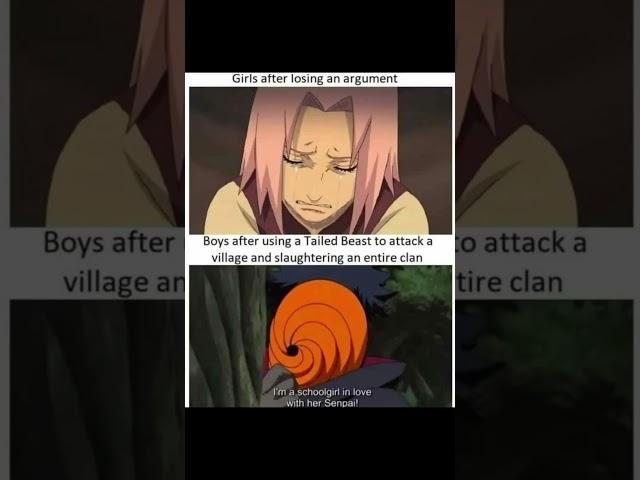 Naruto funny memes  #tobi #sakura #dattebayo
