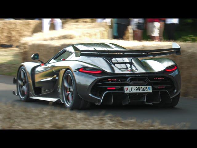 BEST OF Goodwood Festival Of Speed Day 1 2024 - Jesko, Huayra R, Bolide, Solos GT, Evija X, CC850!