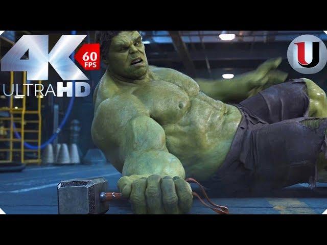 Thor vs Hulk - Fight Scene - The Avengers 2012 Movie Clip (4K HD)