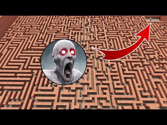 SCP-096 Caught Me in the Maze in Garry's Mod? #120