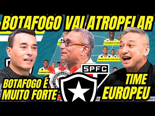 FOGÃO VAI ATROPELAR? MÍDIA REPERCUTE BOTAFOGO X CORINTHIANS E SÃO PAULO