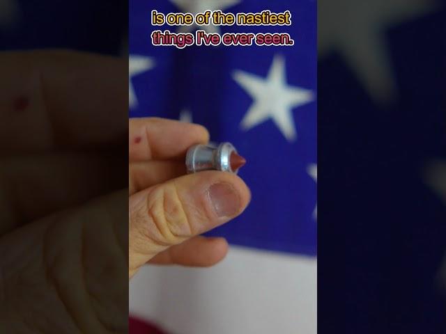 ONLY 25 of these EXPLOSIVE EXPANSION SLUGS EXIST (and I have ALL of them) #shorts #viral #airgun