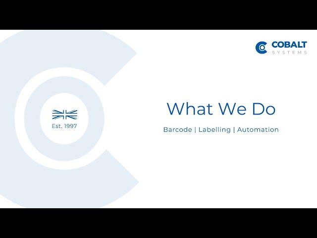 Cobalt Systems - What We Do...