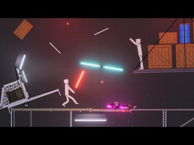 People Fighting With Lightsabers - People Playground #552