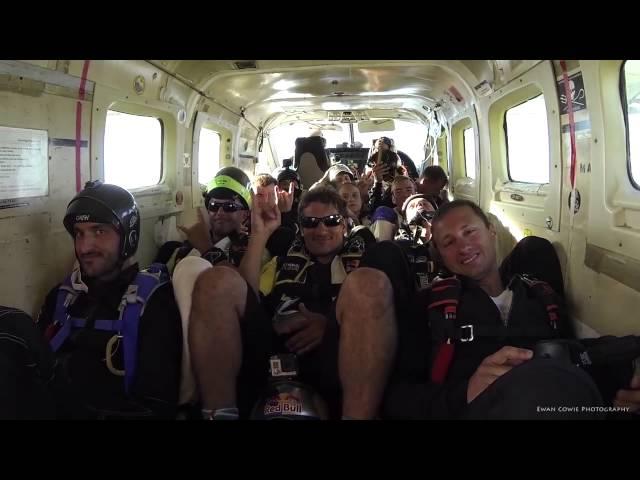 Skydive FreeFly French Head Down Record 2014