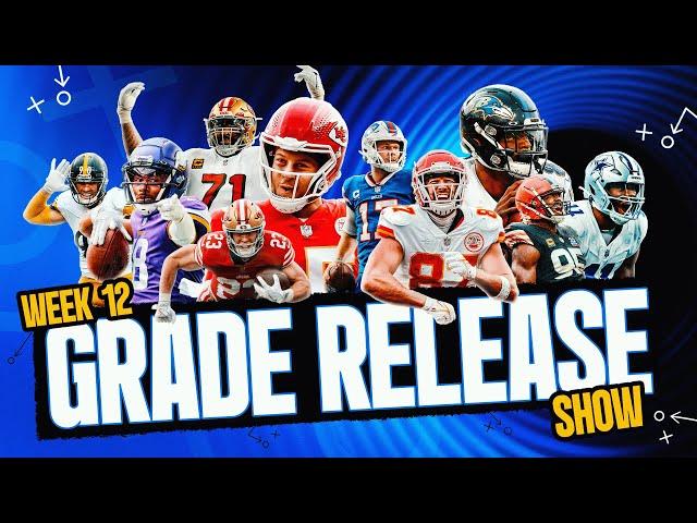 2024 NFL Week 12 Review & Grade Release Show | PFF NFL Show